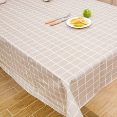 Waterproof Plastic Tablecloth Style Household Table Cover