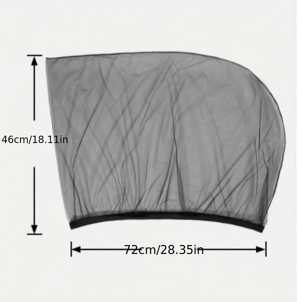 Car Window Sunshade Heat Insulation Solar Sunshade Mesh Screen Car Accessories
