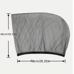 Car Window Sunshade Heat Insulation Solar Sunshade Mesh Screen Car Accessories