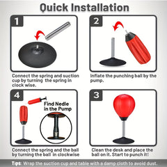 Desktop Punching Bag Stress Relief Ball
