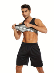 Men's Quick Dry Mesh Sleeveless Tank Top for Summer Gym Workout