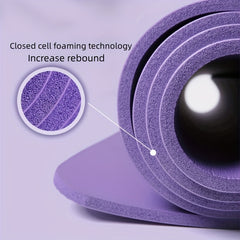 1pc Solid Soft Yoga Mat Non slip Foam Fitness Mat