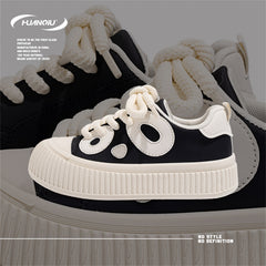 Panda Pattern Sporty Skate Shoes for Women