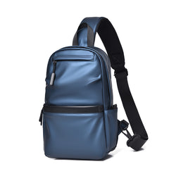 Men's Casual Skin Chest Bag Anti-splash Water Messenger Bag