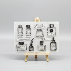 Cartoon Transparent Stamps for Kids - Fun Stationery Additions