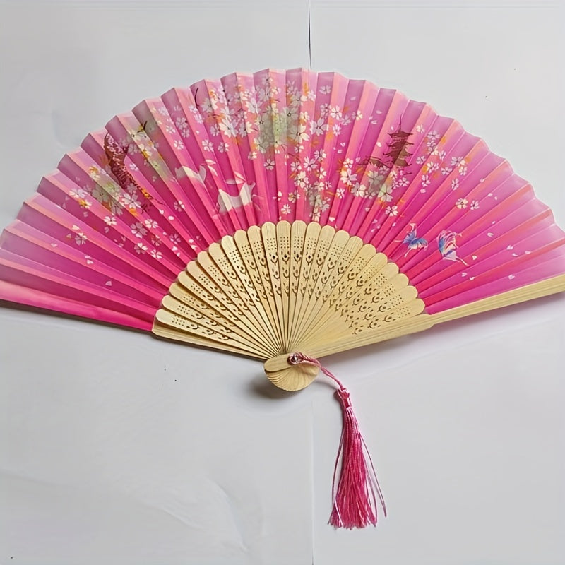 Ancient Style Fan Men's And Women's Folding Fan