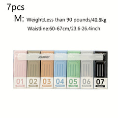7pcs Women's Disposable Underwear Outdoor Travel Period