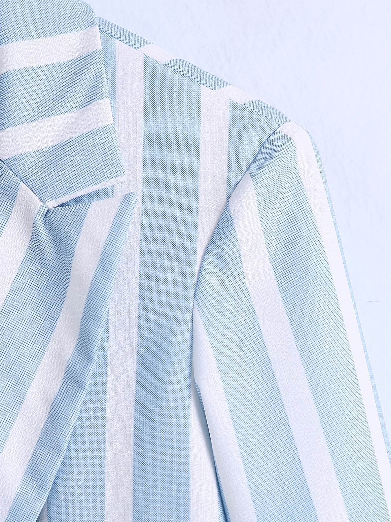 Open Front Lapel Neck Blazer Long Sleeve for Office & Work