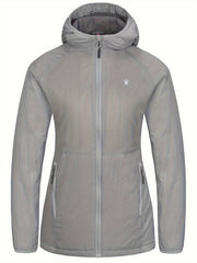 Women's Ultralight Winter Hooded Jacket Windproof Thermal Sports Jacket