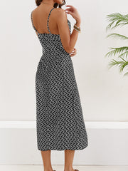 Maxi Cami Wrap Dress Sleeveless for Spring & Summer