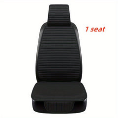 Auto Seat Cover Protector Backrest Front Rear Seat Back Waist Washable Cushion