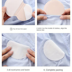 Disposable Underarm Sweat Pad Sweat Absorption Patch - 30pcs