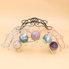Arched Crystal Ball Base Ornaments for Crystal Balls Home Office Decor