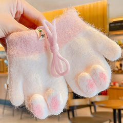 Warm & Fluffy Baby Gloves for Autumn & Winter