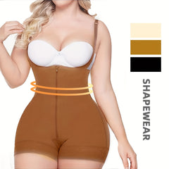 Women's Zipper Tummy Control Shapewear for Sports