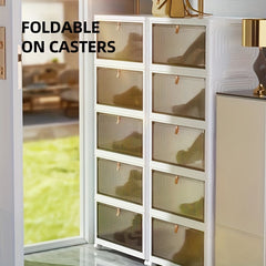 Plastic Storage Bins With Double Doors