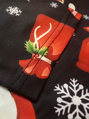 Christmas Casual Cardigan Women's Plus Graphic Print