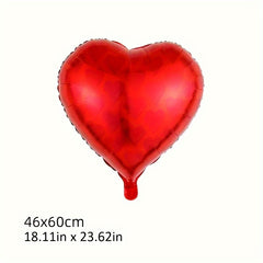 4pcs Foil Balloon Square Heart Club Spade Dice Theme Decoration
