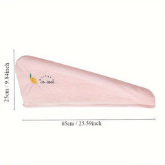 Hair Drying Towel Soft Thick Quick Dry Bath Accessories