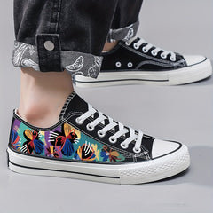 Breathable Low Top Canvas Shoes - Unisex