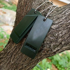2pcs Outdoor Whistle Lifesaving Whistle High Frequency Fishing Accessorie