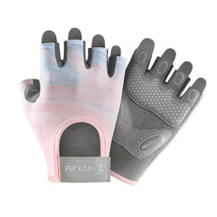 Breathable Half Finger Fitness Gloves for Men & Women