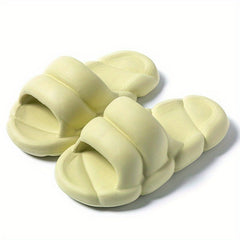 Men's Soft Sole Platform Slides Non Slip