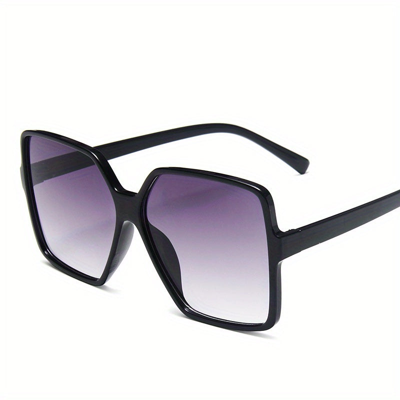 Oversized Square Sunglasses Gradient Glasses UV400