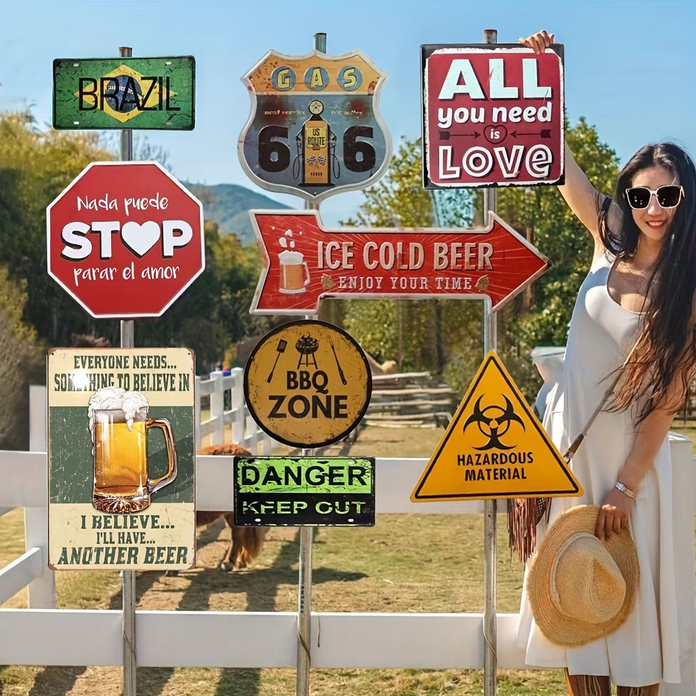 Beer Party Booze Lager Vintage Retro Man Cave Bar Pub Shed Sign