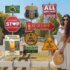 Beer Party Booze Lager Vintage Retro Man Cave Bar Pub Shed Sign