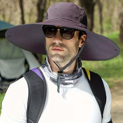Outdoor Sun Protection Bucket Hat for Men