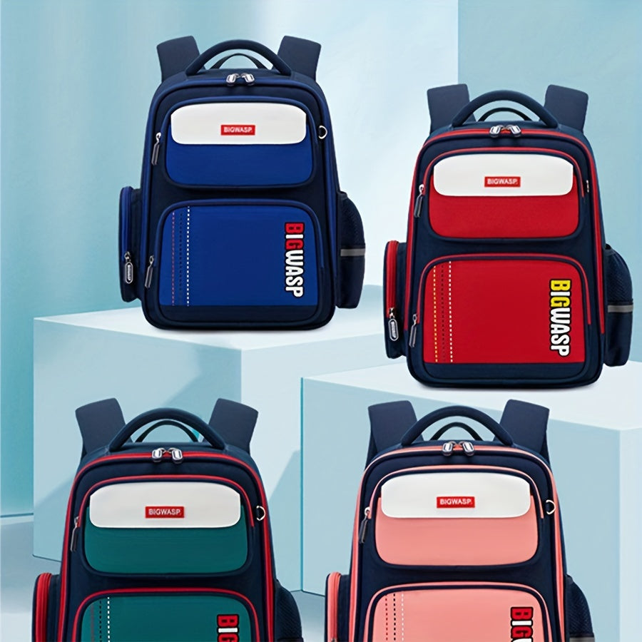Children's Large Capacity Backpack Waterproof School Bag For Primary School Stud