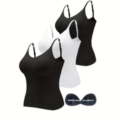 Soft Stretch Seamless Cami Tops Women's Lingerie