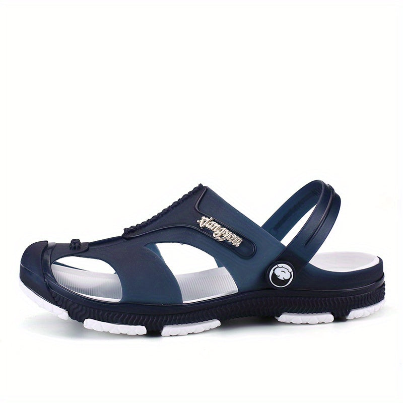 Men's Hollow Out Sandals Casual Non Slip Shoes Garden Shoes Closed Toe Shoes