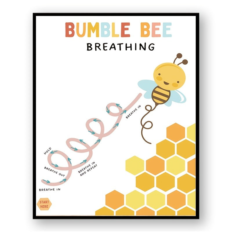 Student Breathing Poster Star Breathing Grounding Technique