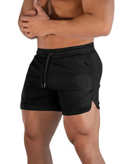 Men's Quick Drying Active Shorts Breathable Sports Gym Basketball