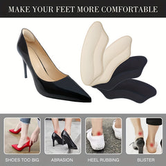 Women's High Heel Insole Adhesive Heel Pad Pain Relief Foot Care Insert