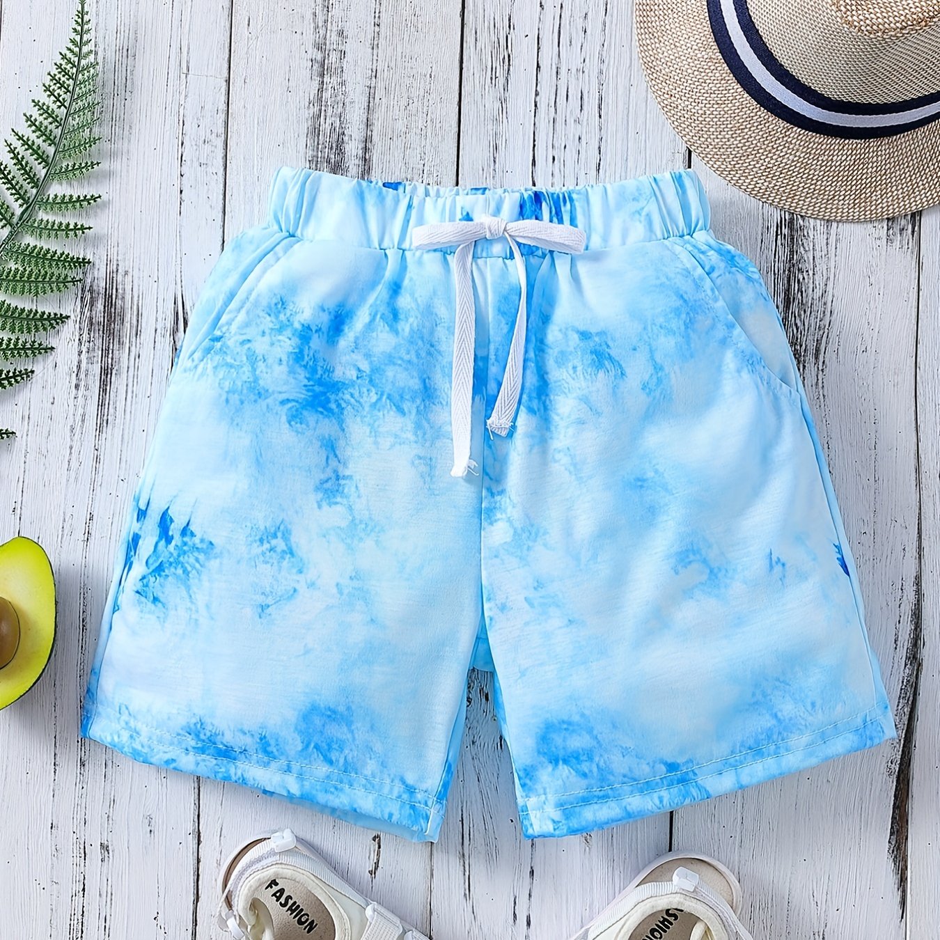 Boys Tie Dye Shorts for Summer Kids Clothes