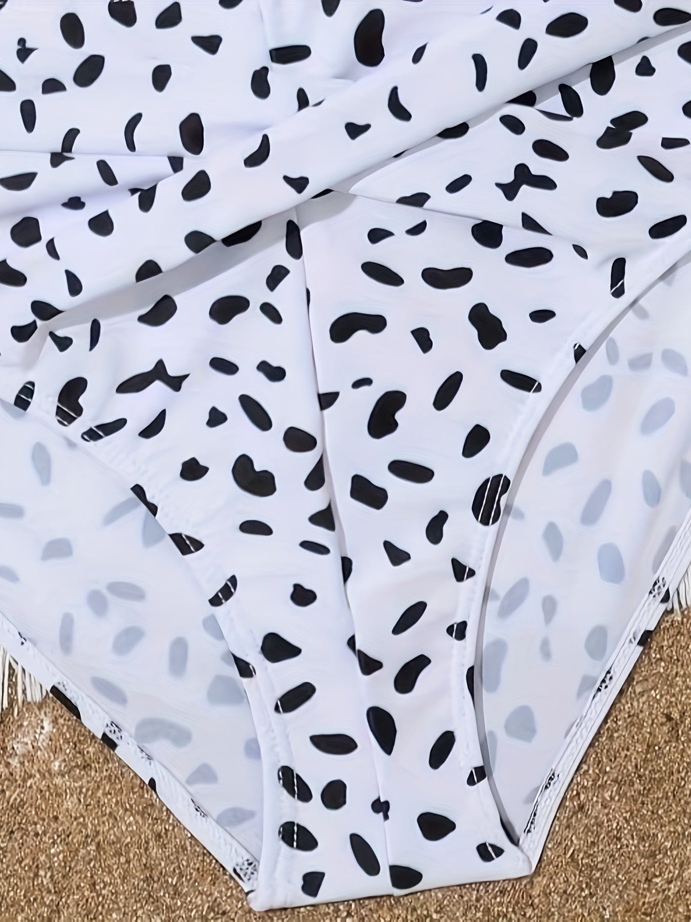 Girls 2pcs Cami Top Polka Dot Briefs Set Summer Clothes Beach