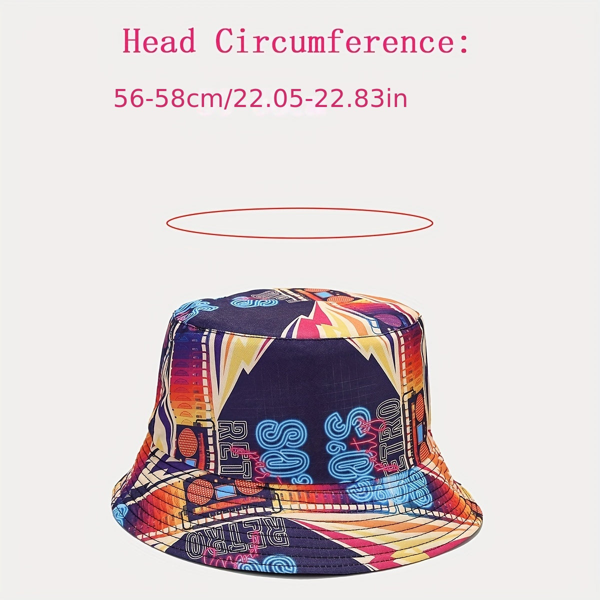 Nostalgic Fishermans Hat Breathable Sun Protection Bucket Hat
