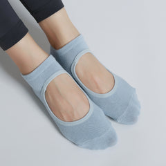Breathable Non Slip Backless Yoga Socks for Pilates Ballet Barre
