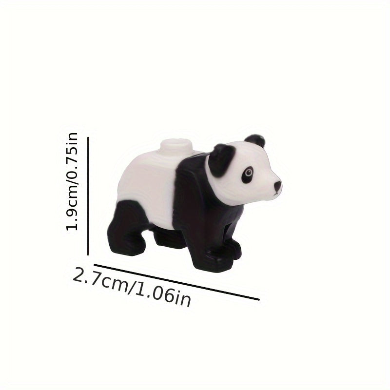 Animal Panda Toy Building Blocks Forest Adventure Set