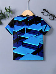Kid's Active Stretch Short Sleeve T-shirt for Summer