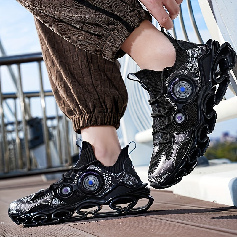 Men's Breathable Blade Sneakers For Jogging Tennis Gym
