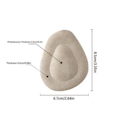 2pcs Silicone Gel Inserts Plantar Fascitis Insoles Women High Heels