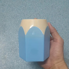 Pencil Shaped Makeup Brush Holder Pot Office Stationery Organizer
