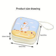Cartoon Coin Purse Zipper for Earphones and Keys
