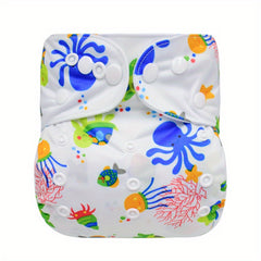 1pc Baby Cloth Diaper Reusable Nappies Unisex One Size Pocket Diaper