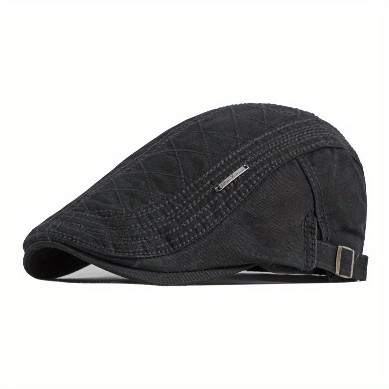 Men's Cotton Beret Retro Duck Tongue Cap
