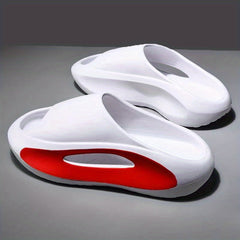 Men's Lightweight Open Toe Slippers for Indoor Outdoor Shower Bathroom